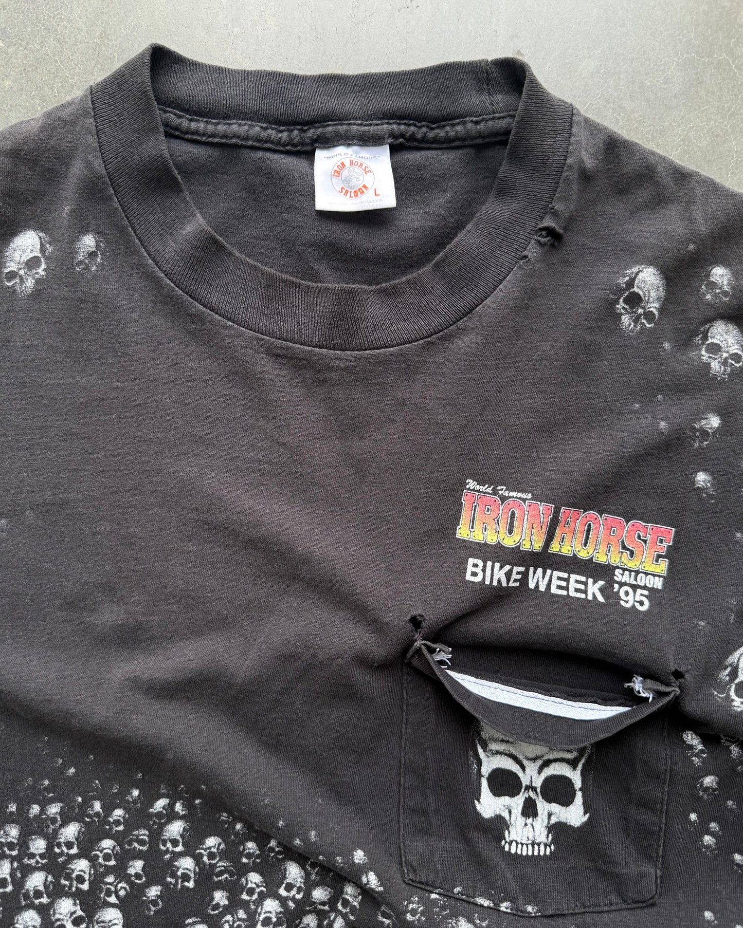 Vintage Iron Horse Saloon Tee - L