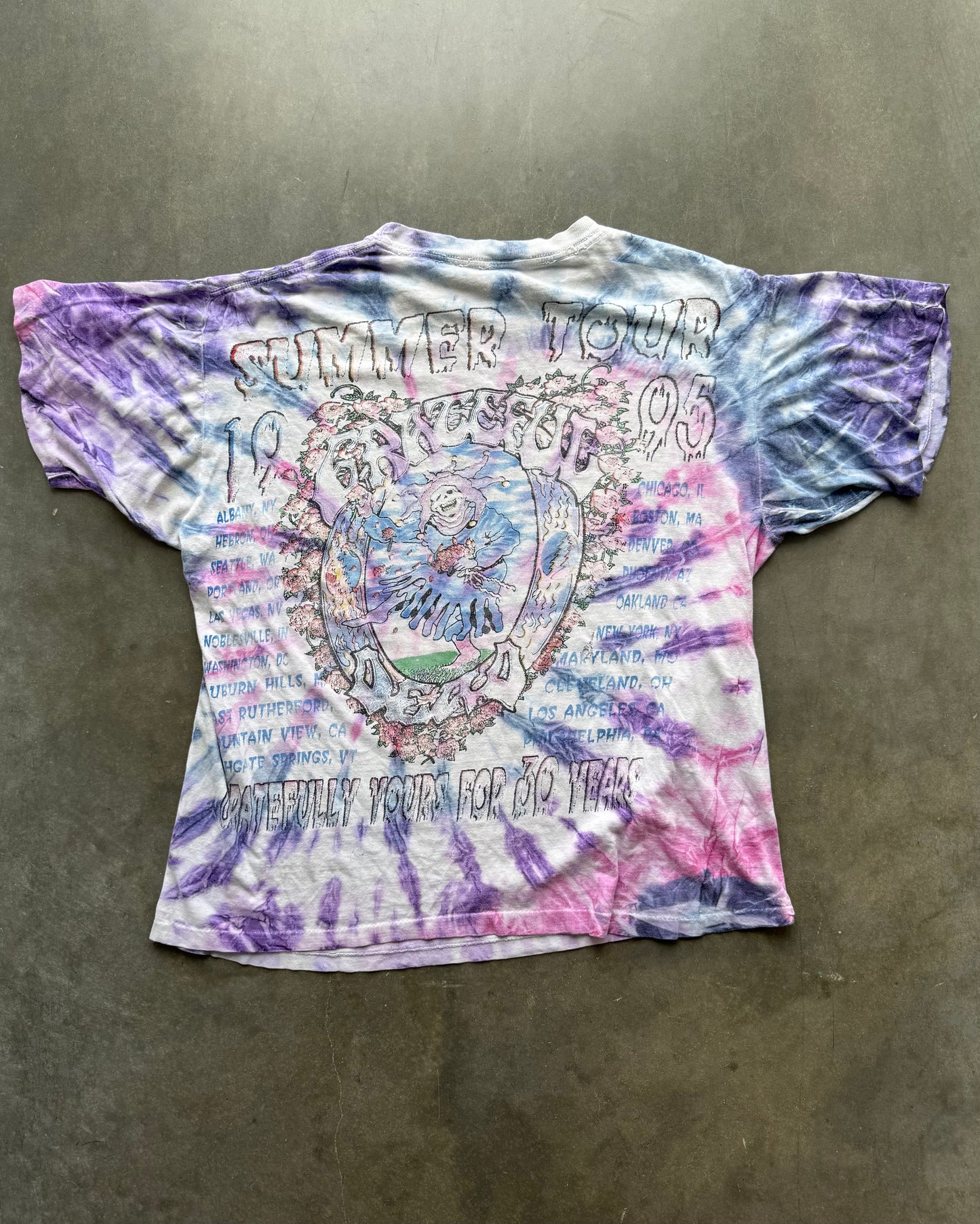 Vintage Grateful Dead Tour Tee - XL